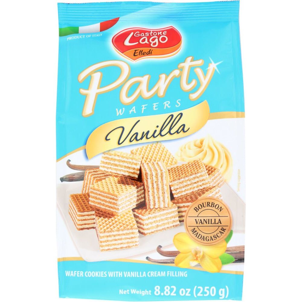 Gastone Lago Vanilla Wafers Party Bag – 8.82 Oz