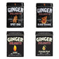 Big Sky Ginger Delights in Spiced Chai, Blood Orange, Mango, or D'Anjou Pear