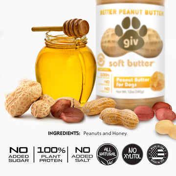 Dog Peanut Butter 4oz (3 Count) With Lick Mat
