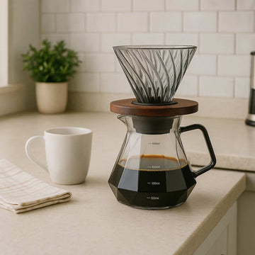 Glass Pour Over Set
