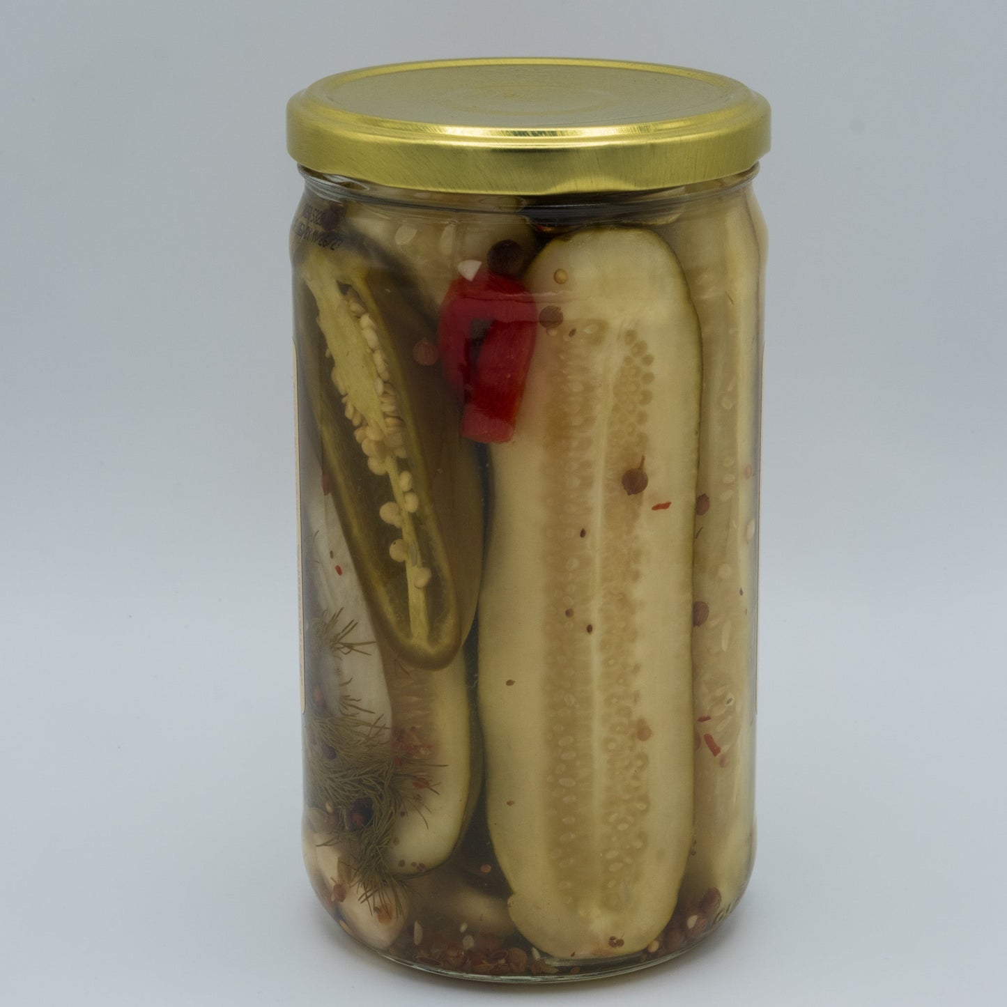 Granny’s Hot Sweet Pickles | Sweet & Spicy Country Pickles | 24 oz