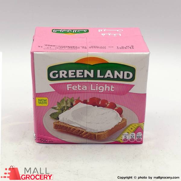 Greenland Light Feta Cheese 500G – Reduced Fat Mediterranean Flavor