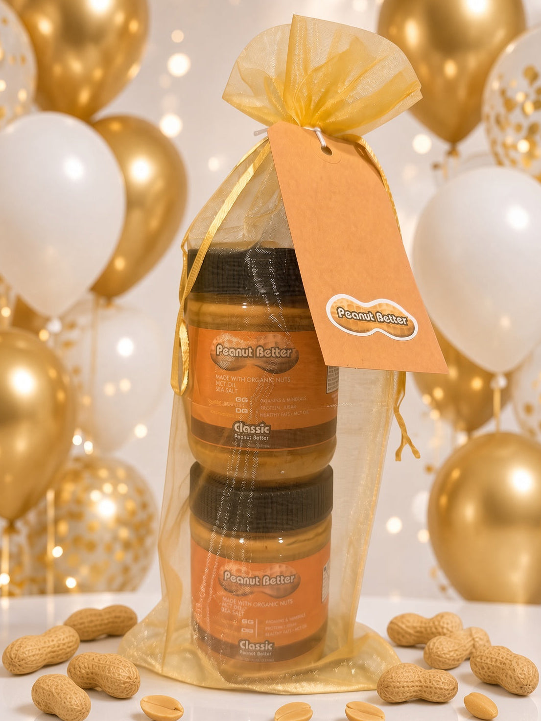 Peanut Better Two 12oz Jar Gift Set