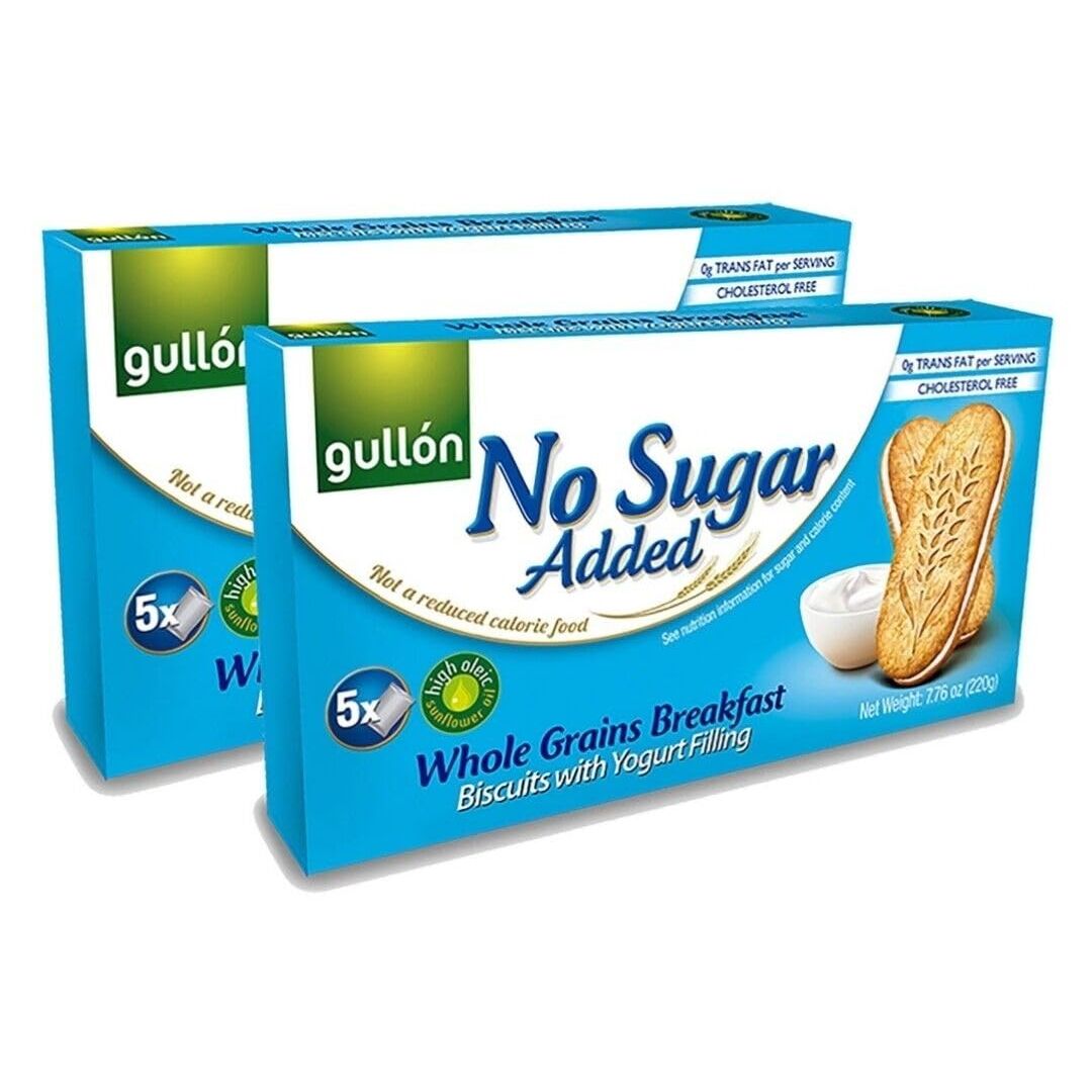 Gullon Breakfast Yogurt Biscuits With Whole Grains – No Added Sugar