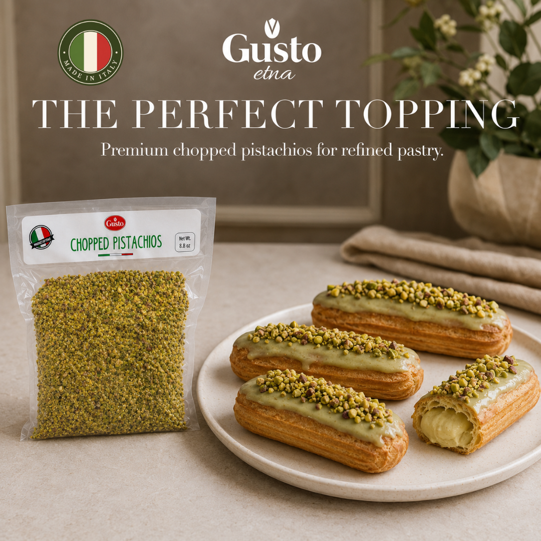 Gusto Etna Sicilian Raw Chopped Pistachios – 250g / 8.8 oz