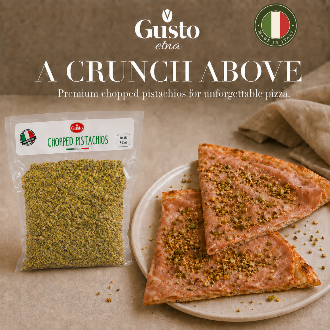 Gusto Etna Sicilian Raw Chopped Pistachios – 250g / 8.8 oz