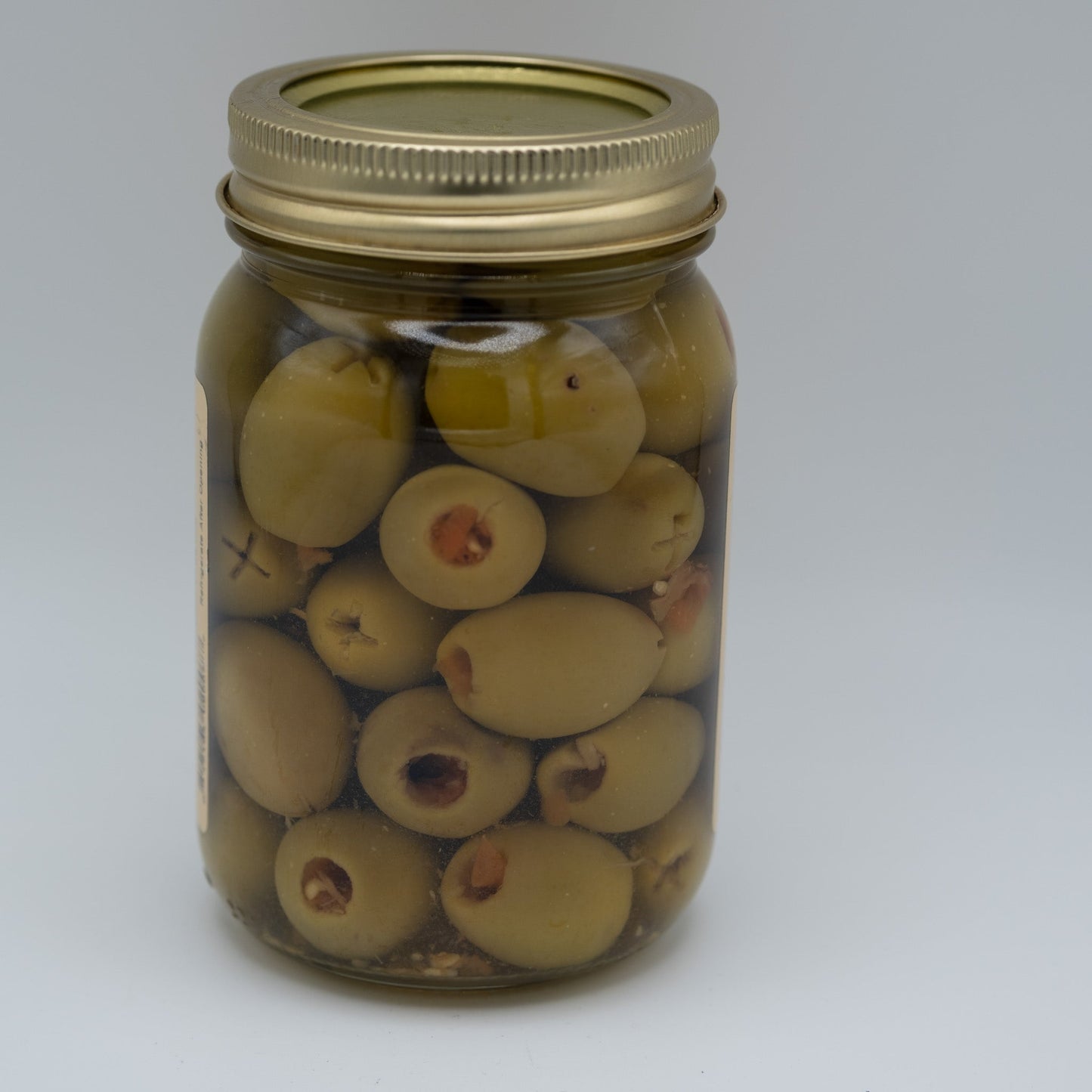 Habanero Stuffed Olives | Fiery Pantry Favorite | 16 oz.