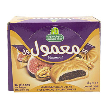 Halwani Bros Walnut Filled Cookies – 12-Pack