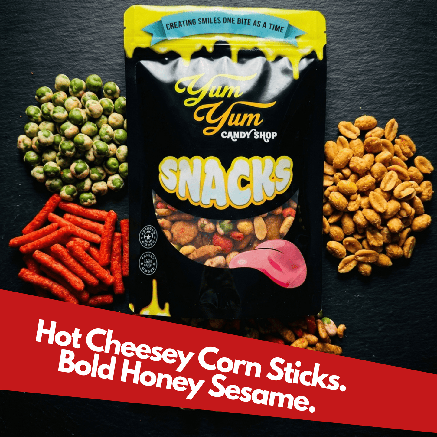 Hot Honey Snack Mix – Sweet & Spicy Pub Blend