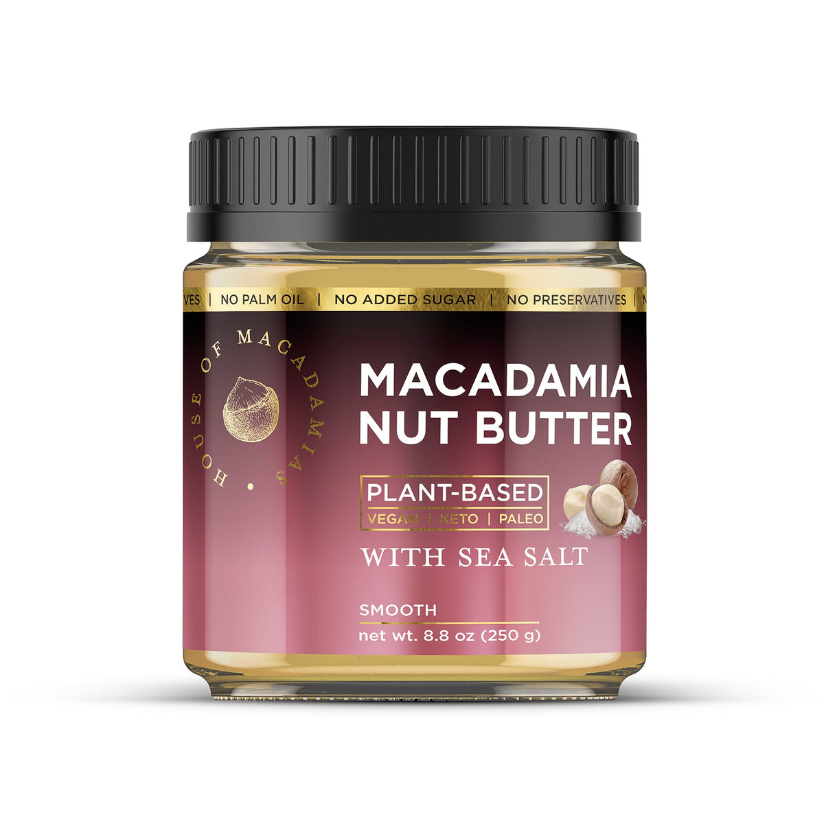 Macadamia Nut Butter Sea Salt Flavor (1 Flavor, 1 Jar)
