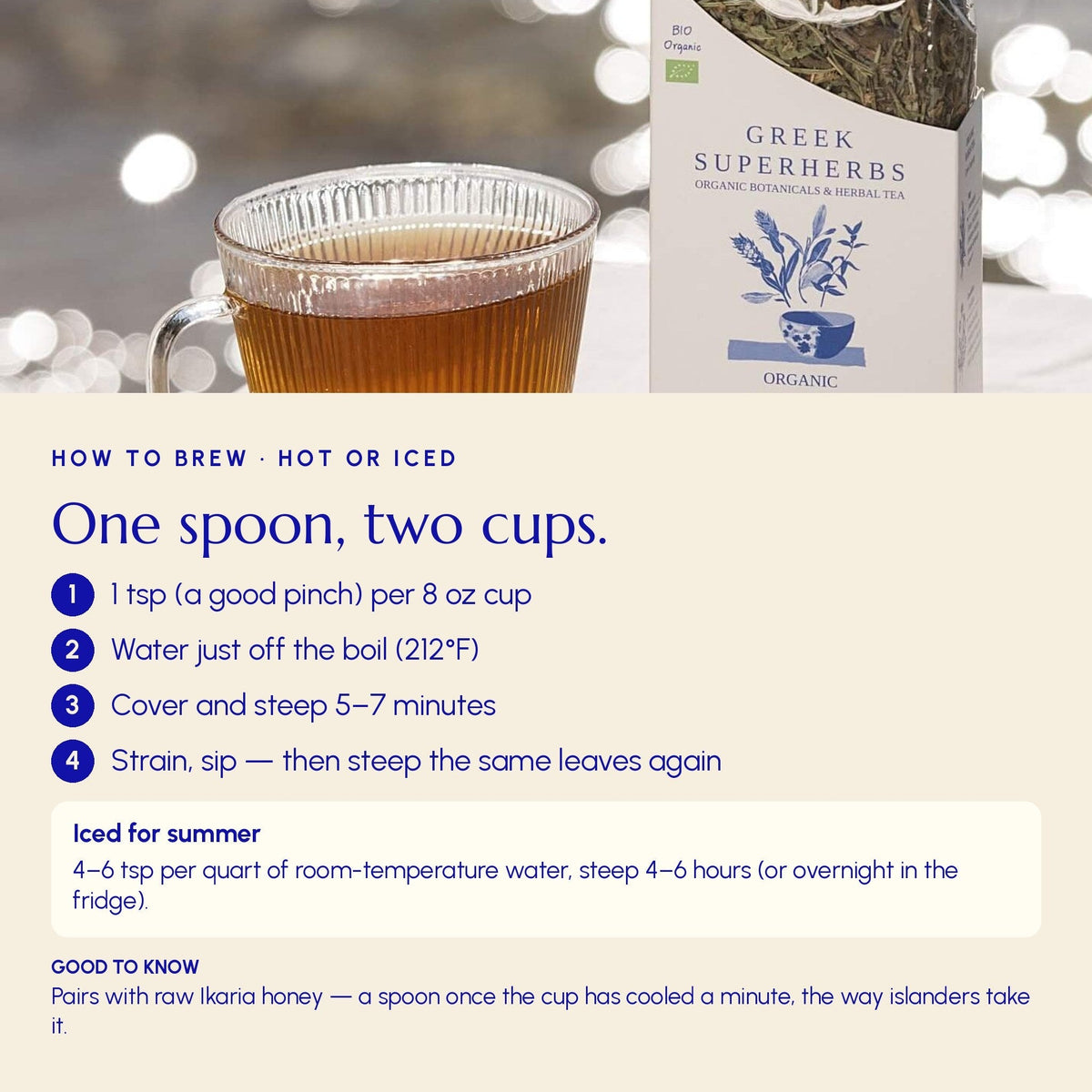 Ikaria Blue Zone Tea