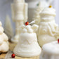 Christmas Bell Candle – Handmade Festive Soy Candle for Holiday Stocking Stuffers & Gifts