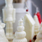 Small Layered Candle – Handmade Soy Wax Holiday Candle for Christmas, Gifts & Cozy Home Decor