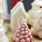 Large Bubble Christmas Tree Candle – Handmade Soy Wax Holiday Candle for Christmas Decor & Gifts