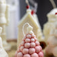 Large Bubble Christmas Tree Candle – Handmade Soy Wax Holiday Candle for Christmas Decor & Gifts