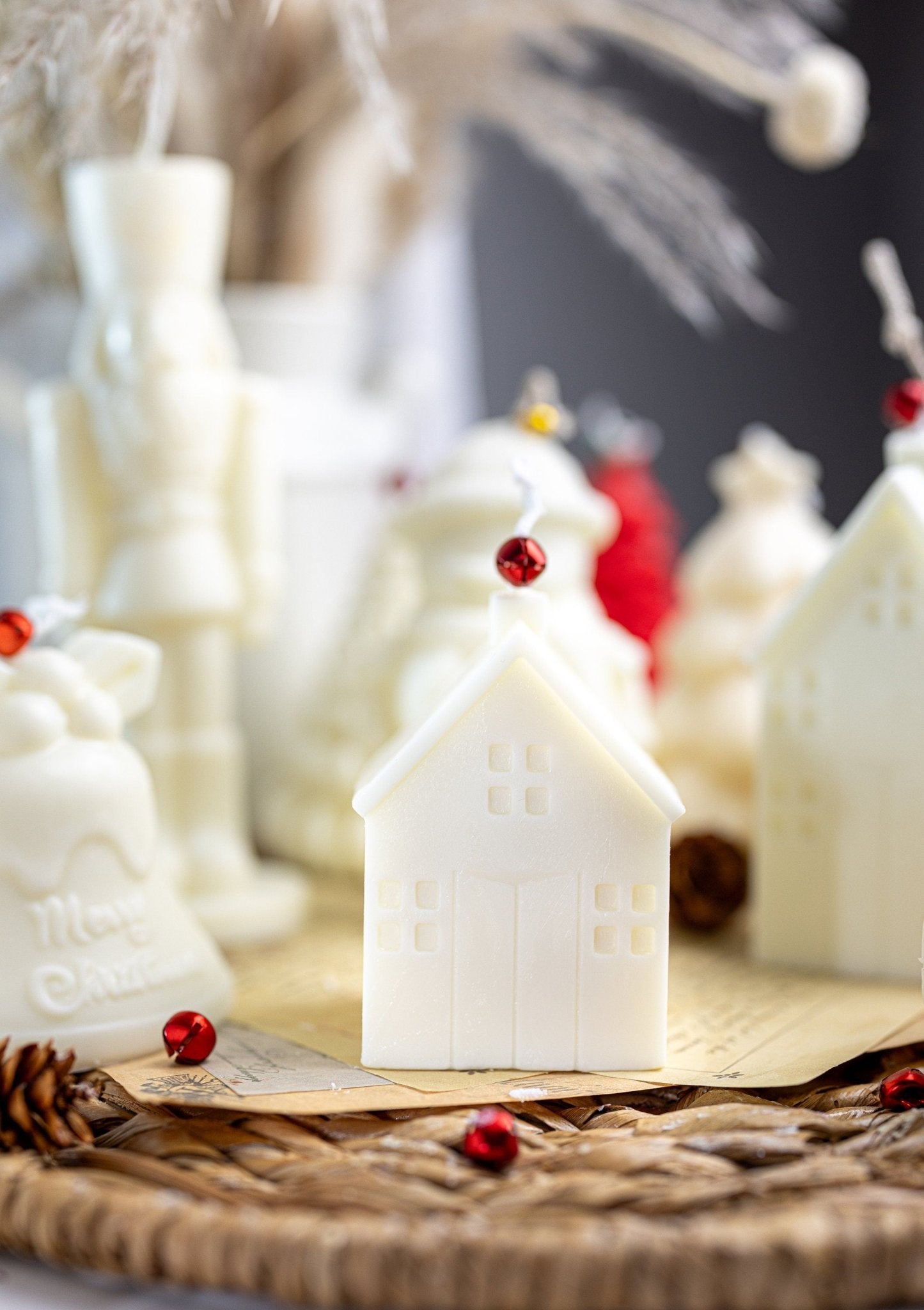 3D Ginger House Candle for Christmas & Housewarming Gift