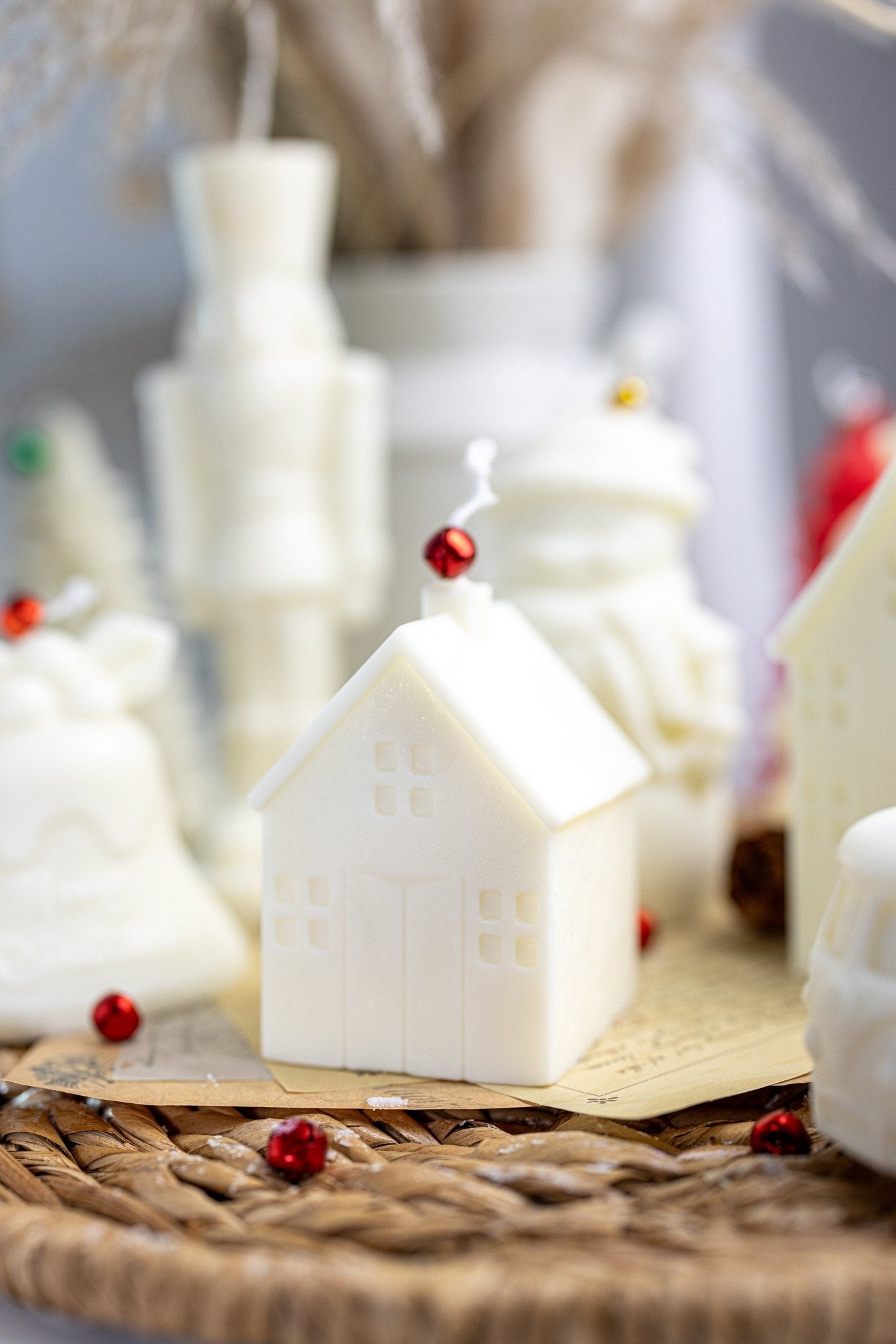 3D Ginger House Candle for Christmas & Housewarming Gift