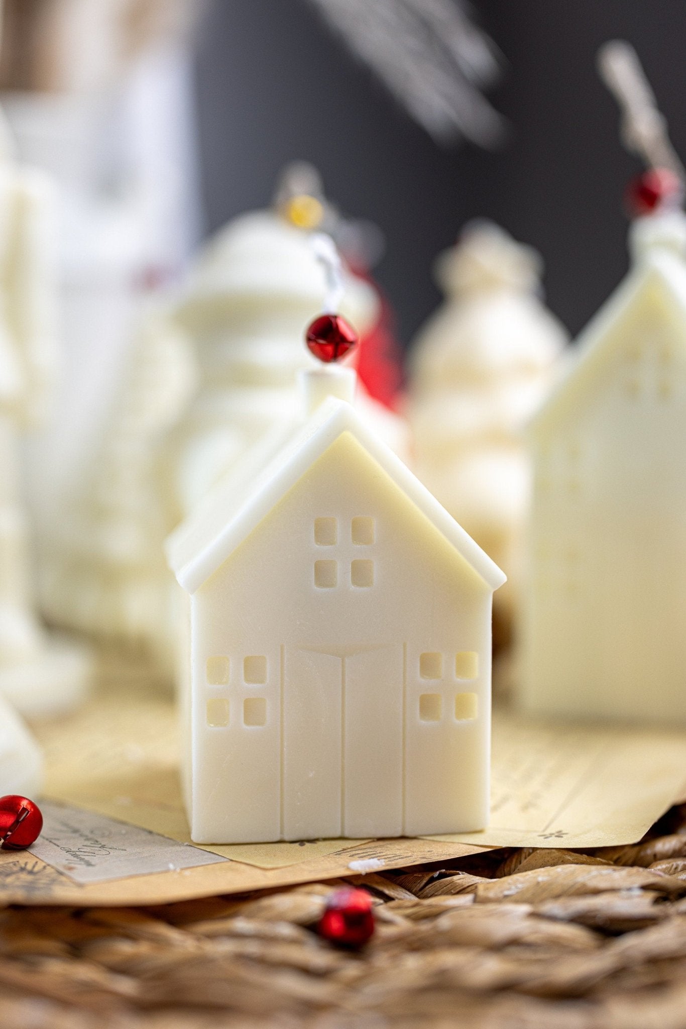 3D Ginger House Candle for Christmas & Housewarming Gift