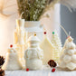Festive Holiday Candle Set: Christmas Tree, Snowman, Nutcracker & More