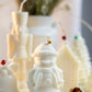 Festive Holiday Candle Set: Christmas Tree, Snowman, Nutcracker & More