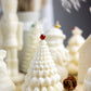 Festive Christmas Tree Candle – Handmade Decorative Soy Wax Candle for Holiday Home Decor & Gifts