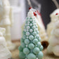 Bubble Christmas Tree Candle – Hand-Poured All-Natural Soy Wax – Holiday Decorative Gift Candle