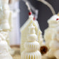 Small Layered Candle – Handmade Soy Wax Holiday Candle for Christmas, Gifts & Cozy Home Decor