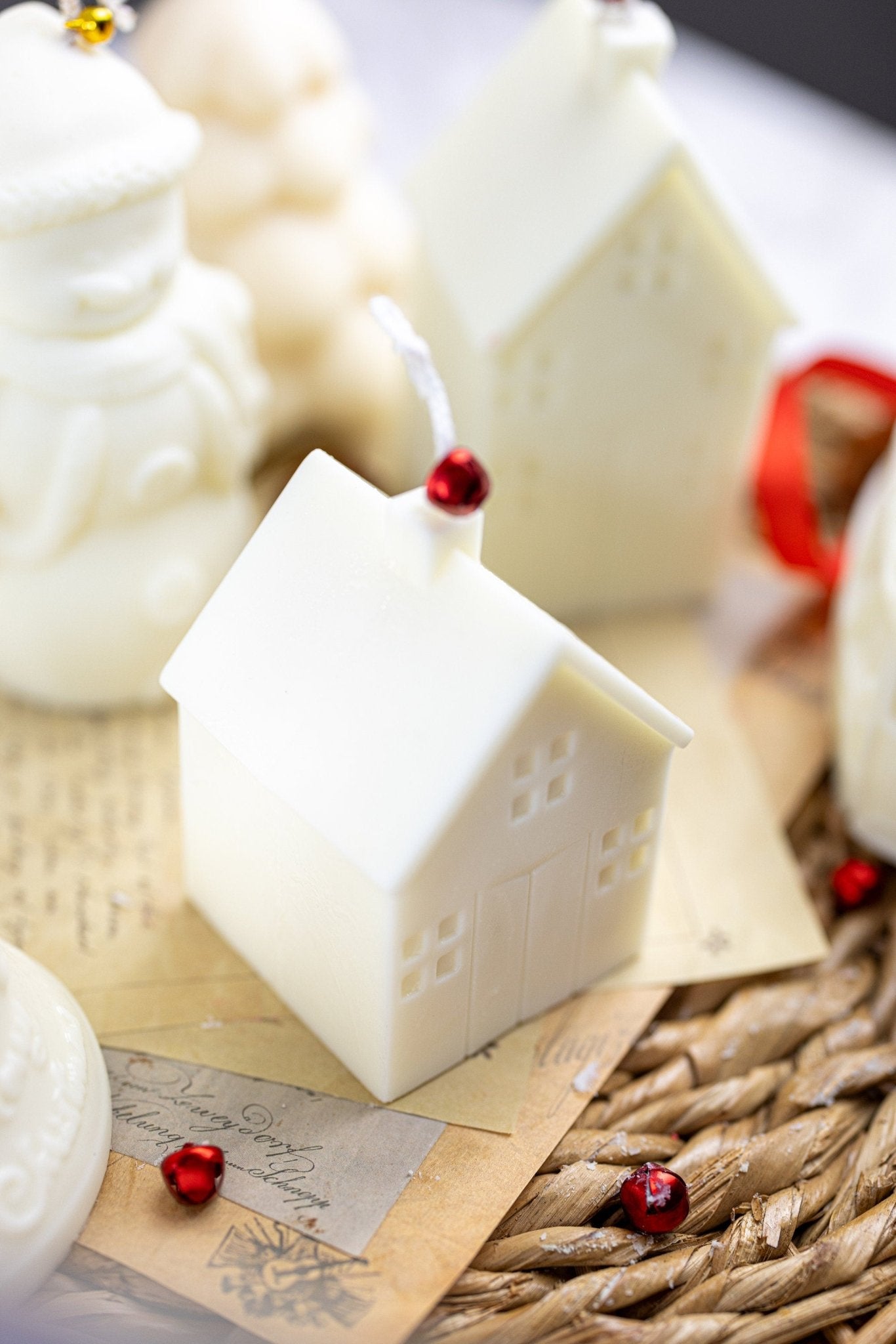 3D Ginger House Candle for Christmas & Housewarming Gift