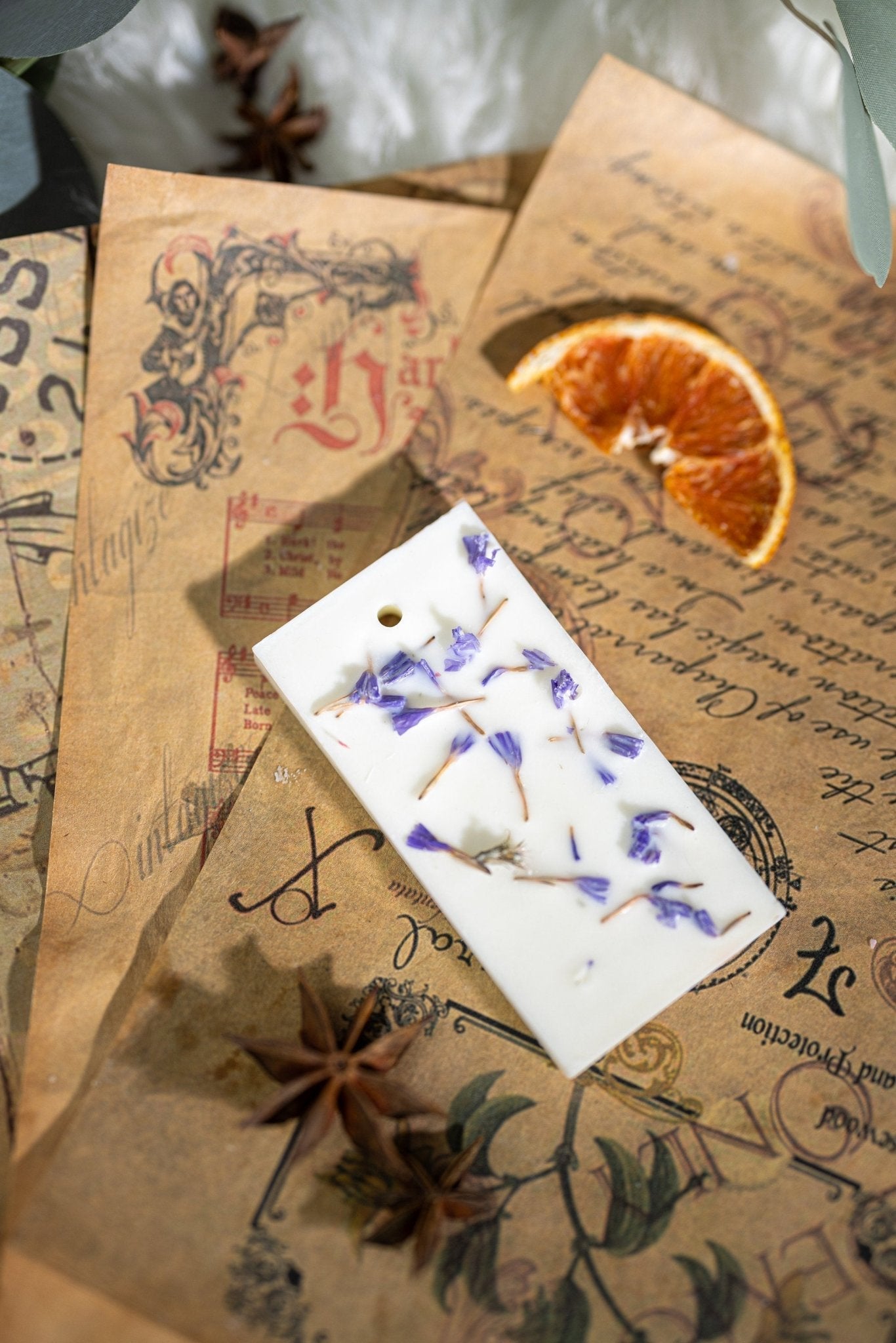 Botanical Wax Sachet Set - Floral Scented Air Fresheners - Valentine's Day Gift
