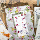 Botanical Wax Sachet Set - Floral Scented Air Fresheners - Valentine's Day Gift