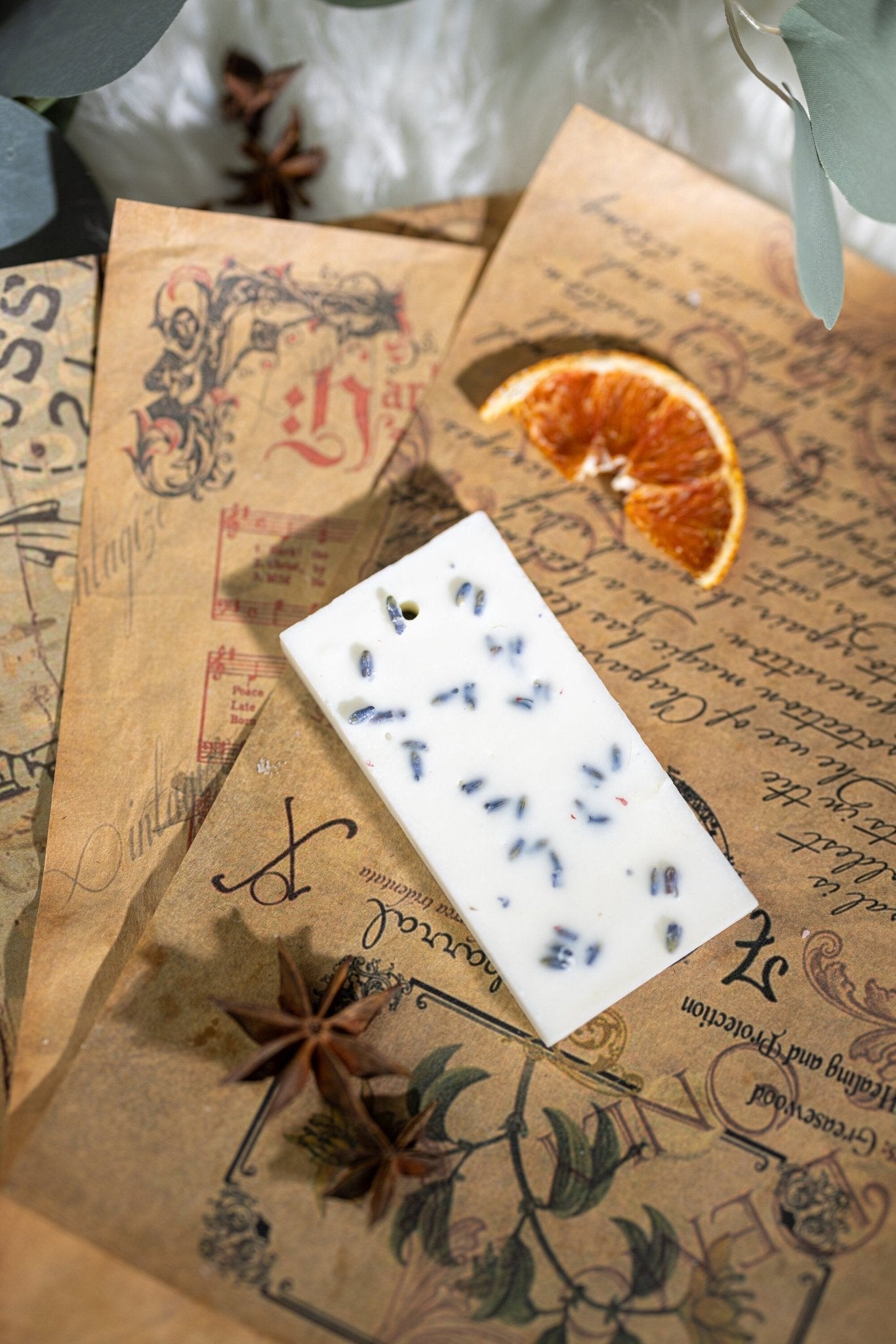 Botanical Wax Sachet Set - Floral Scented Air Fresheners - Valentine's Day Gift