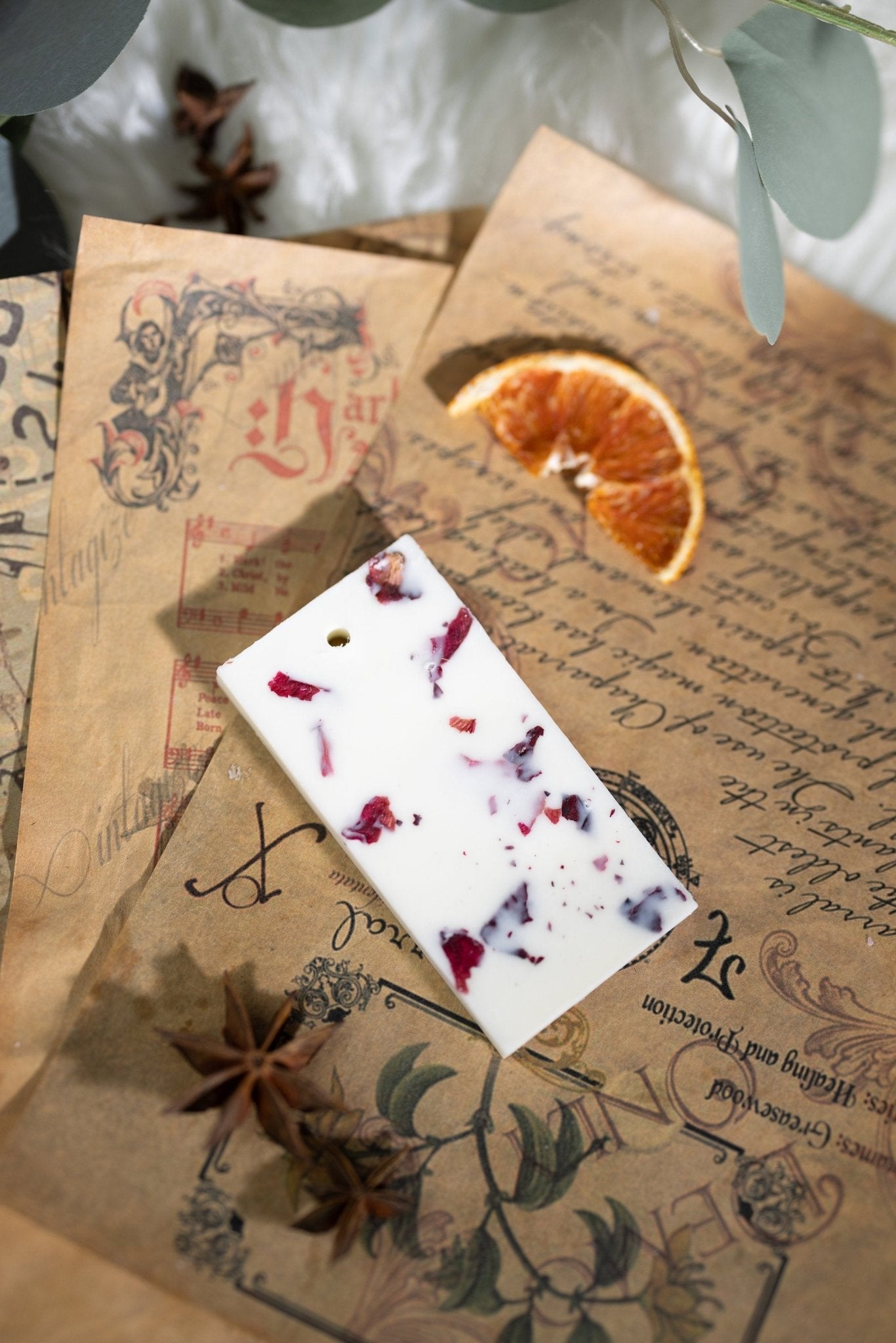 Botanical Wax Sachet Set - Floral Scented Air Fresheners - Valentine's Day Gift