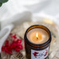 Custom Valentine's Day Candle Gift Set for Him or Her, Personalized Romantic Gift, Vday Present