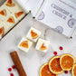 Orange & Cranberry Wax Melts – Highly Scented Soy Wax Cubes, 100% Natural, Long-Lasting Fragrance