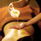 Organic Soy Wax Massage Candle with Essential Oils - Relaxation & Aromatherapy