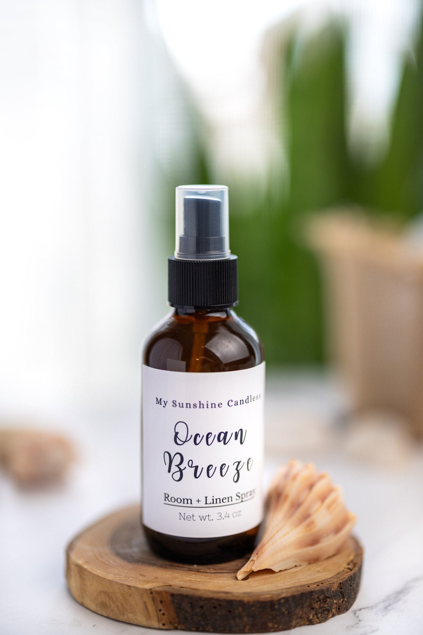 4oz Room Spray – Glass Amber Bottle – Fabric & Room Freshener Set – Seasonal Scents Gift