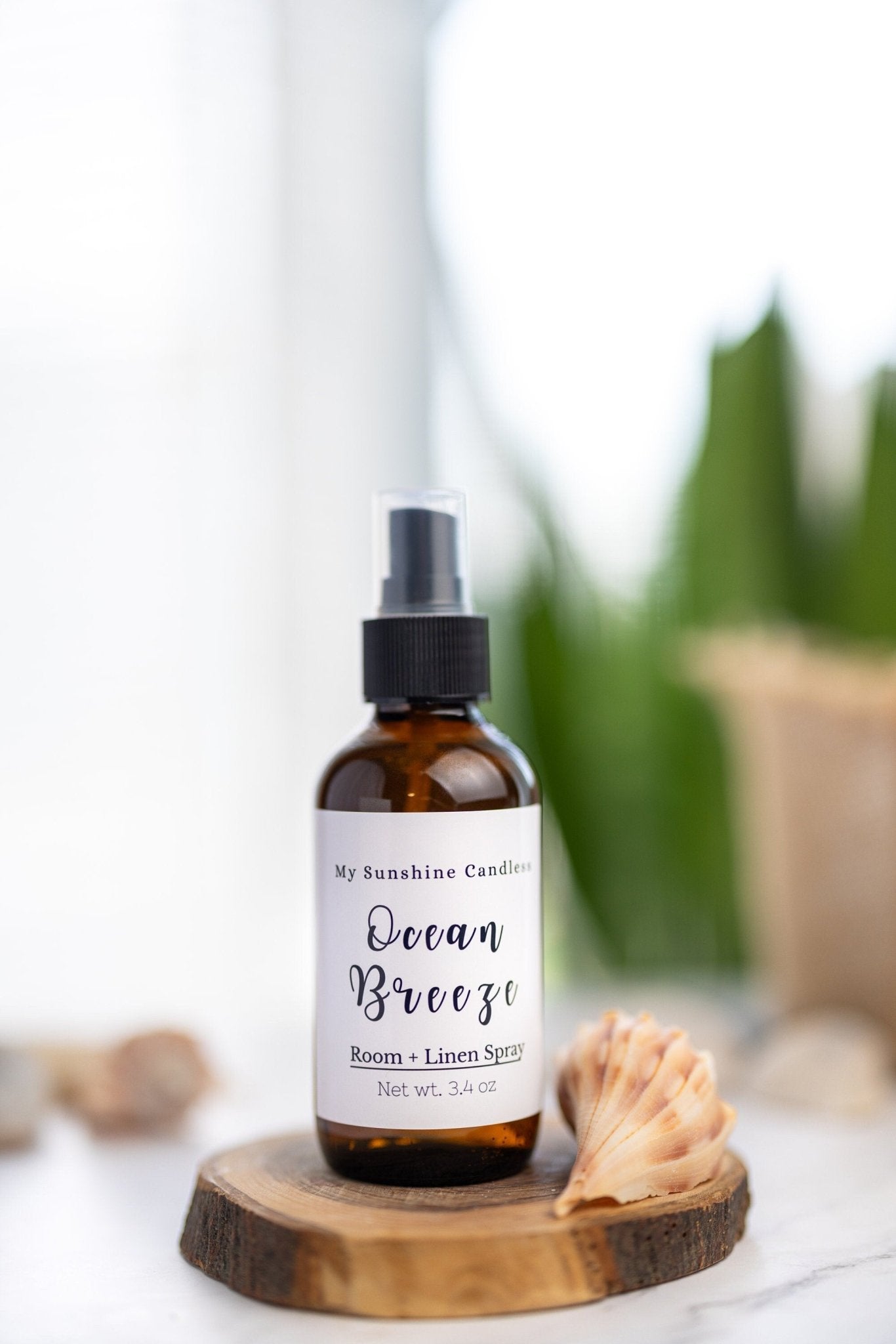 4oz Room Spray – Glass Amber Bottle – Fabric & Room Freshener Set – Seasonal Scents Gift