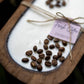 Coffee Lover Gift - Handcrafted Coffee Scented Candle with Real Beans - Farmhouse Decor