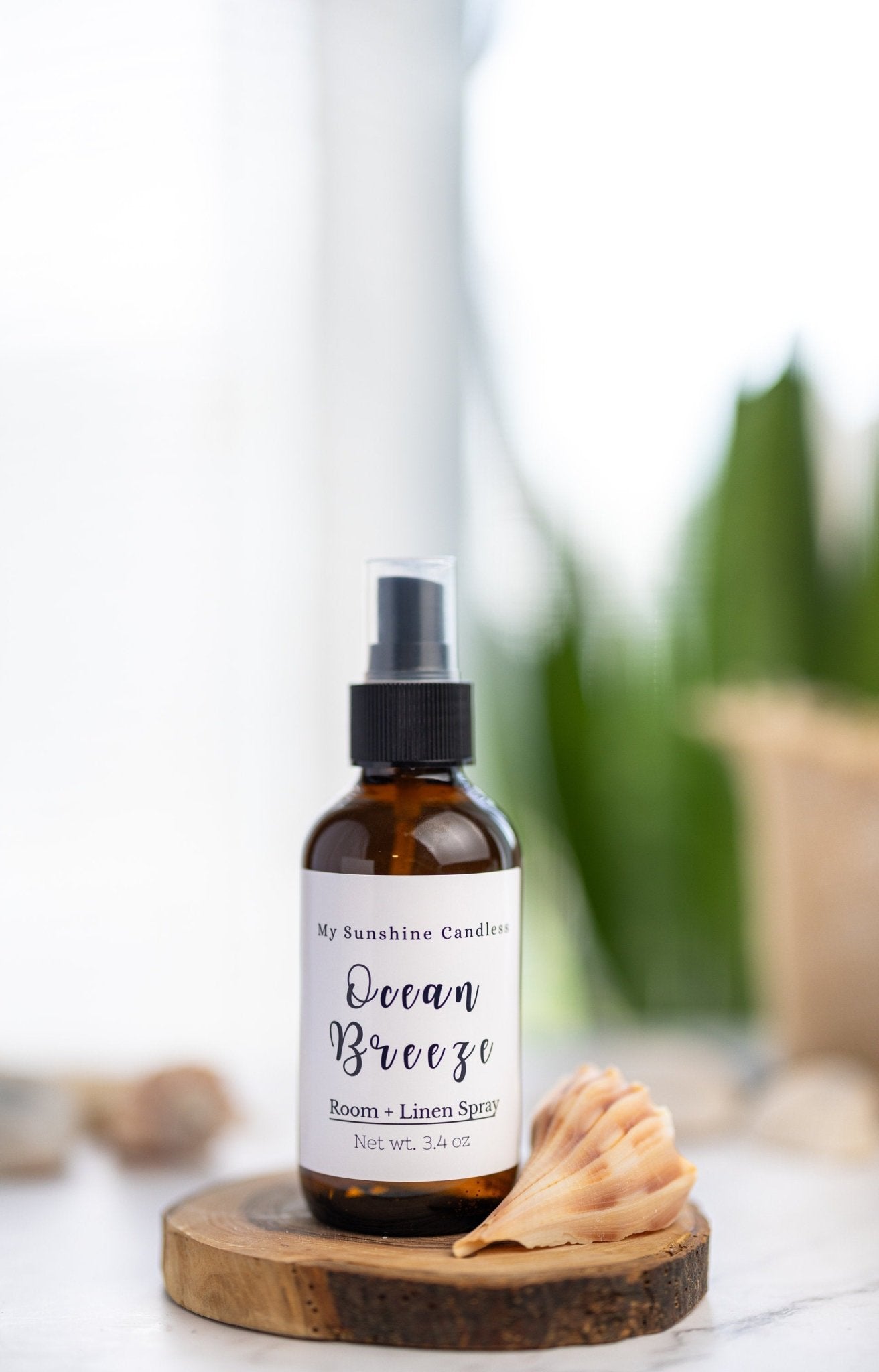4oz Room Spray – Glass Amber Bottle – Fabric & Room Freshener Set – Seasonal Scents Gift
