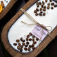 Coffee Lover Gift - Handcrafted Coffee Scented Candle with Real Beans - Farmhouse Decor