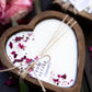 Heart-Shaped Dough Bowl Candle | Petal Rose Soy Wax | Love & Wedding Gift