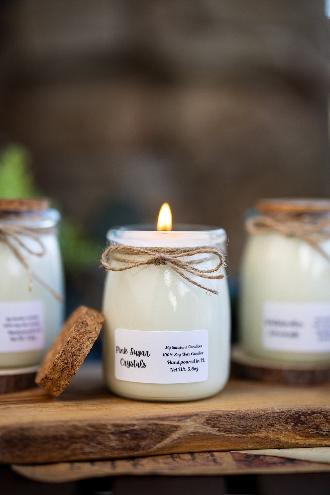100% All Natural Soy Wax Candles | Hand-Poured with Love | Vegan & Eco-Friendly