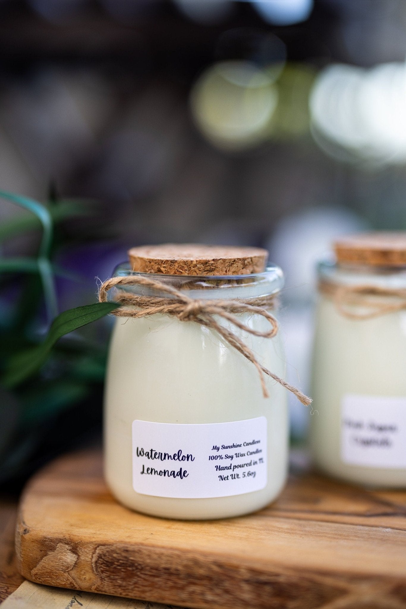 100% All Natural Soy Wax Candles | Hand-Poured with Love | Vegan & Eco-Friendly