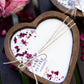 Heart-Shaped Dough Bowl Candle | Petal Rose Soy Wax | Love & Wedding Gift