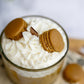 Espresso Macaron Candle – Whipped Soy Dessert Candle – Chocolate & Coffee Scented Gift for Her