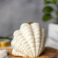 Clam Shell Soy Candle - Stylish Pillar Vegan Gift