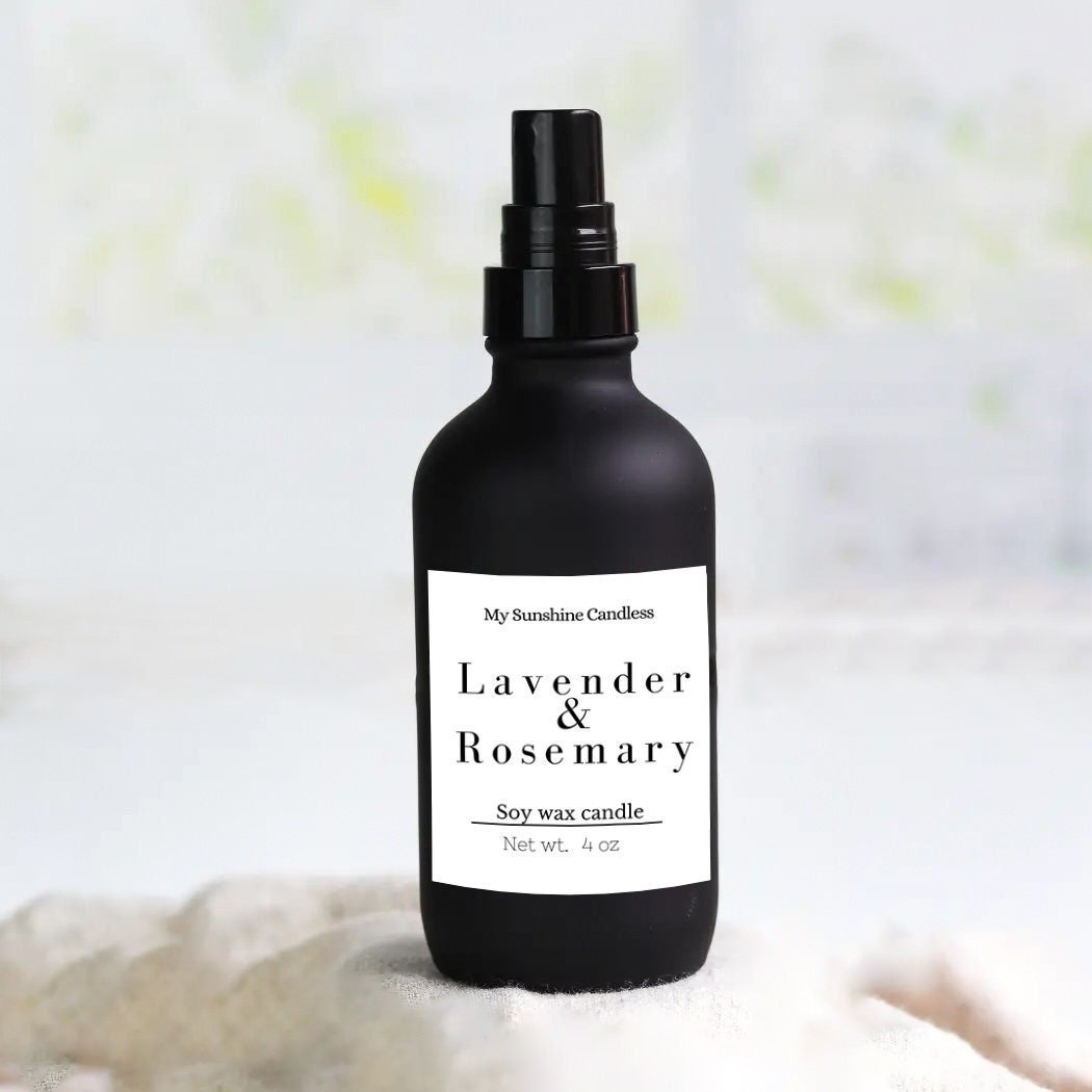 4oz Room & Linen Spray | Matte Bottle | Freshens Fabric, Rooms, Bathrooms & Cars