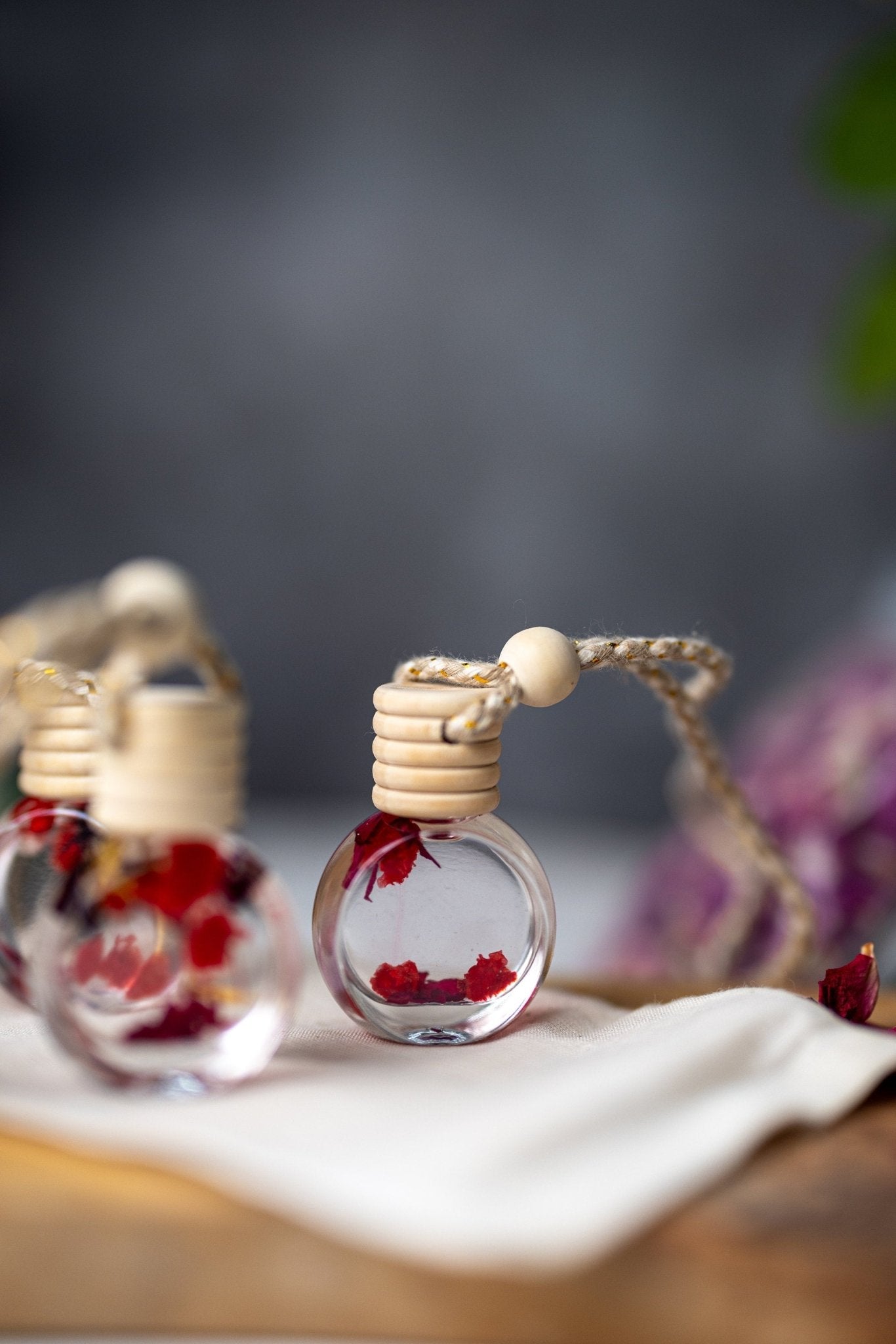 Flowers & Crystals Car Diffuser – Cute Car Accessory for Women – Mother’s Day Gift