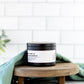 Cashmere Plum Soy Candle | 8oz Travel Candle | Small Scented Candle | Plum & Cozy Cashmere Fragrance