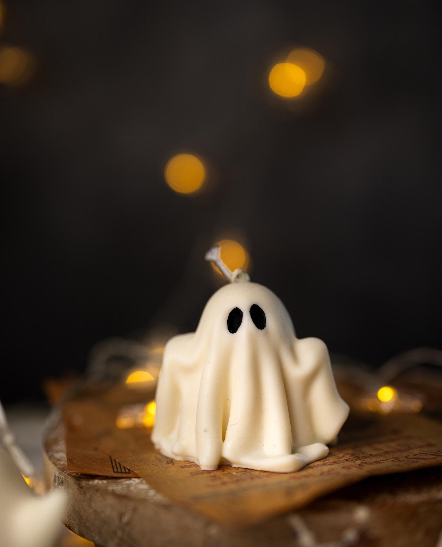 Ghost Candles – Spooky Halloween & Autumn Decor